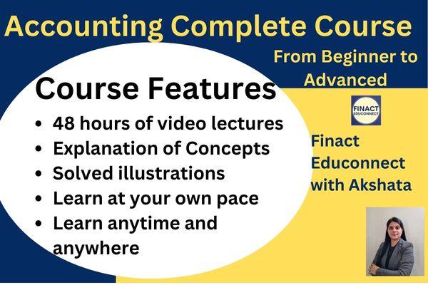 Accounting- Complete course - From Beginner to Advanced